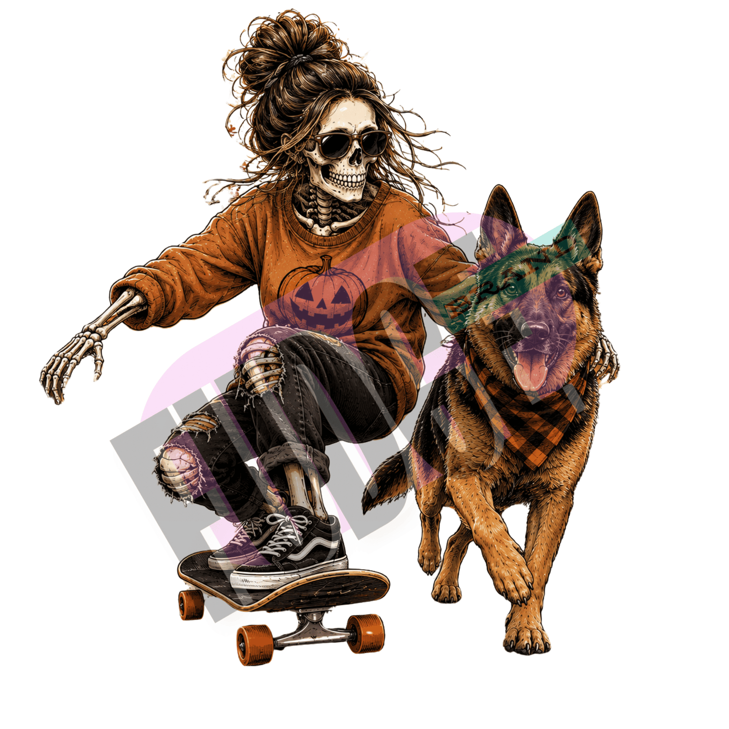 DTF Skater with GSD