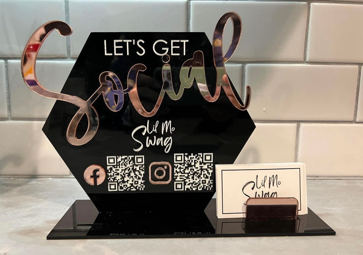 QR code payment stand