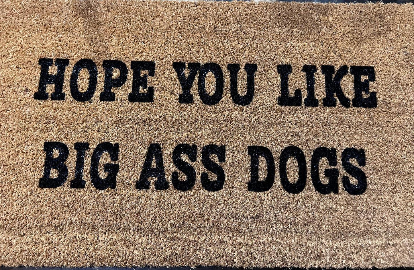 Funny Coir Doormat