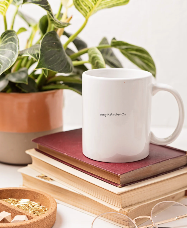 Nosey F*cker Aren't you 11oz Coffee Mug
