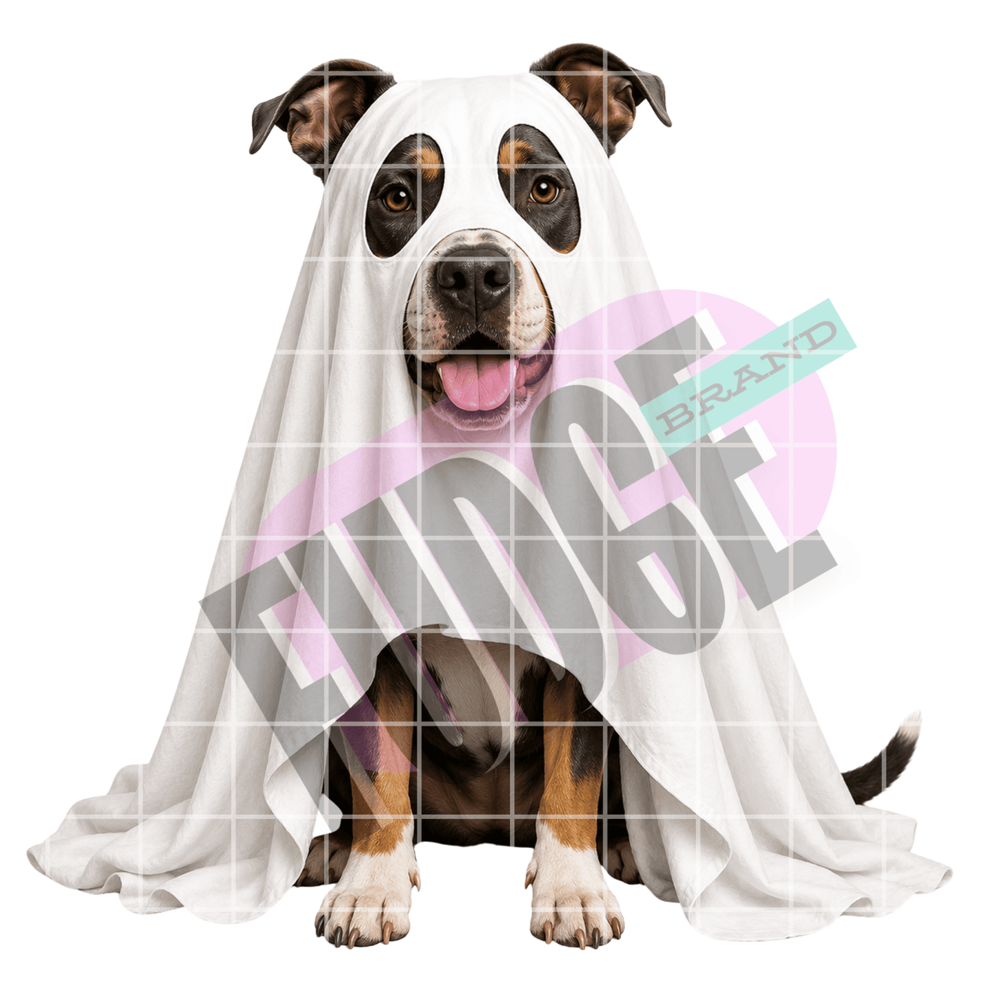 DTF Tri Pit Bully Ghost