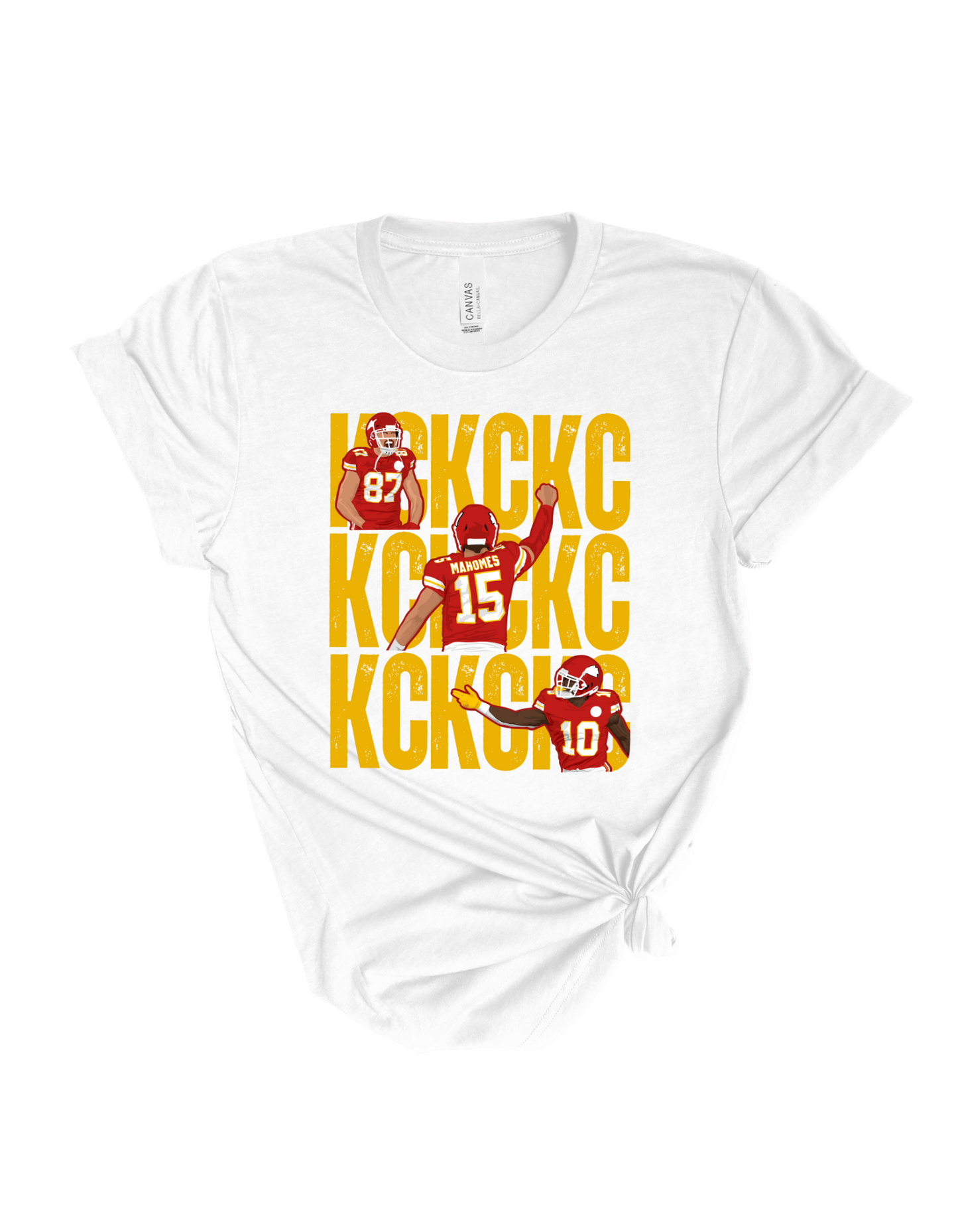 Chiefs KCKCKC Yellow