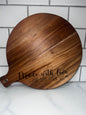 “Made with love and some other shit” cutting board