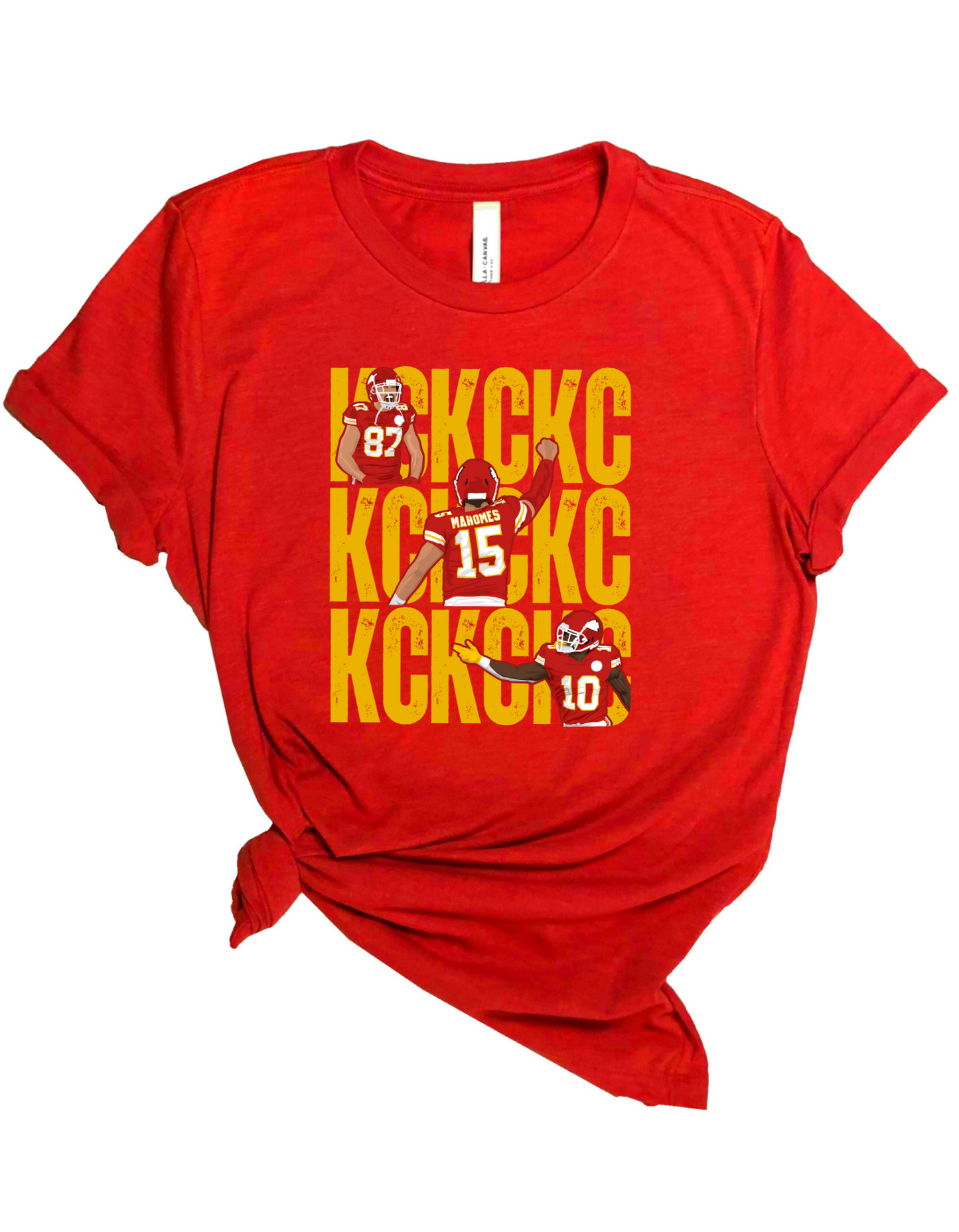 Chiefs KCKCKC Yellow