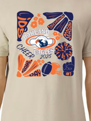 Oakland Cheer Tshirt Fundraiser