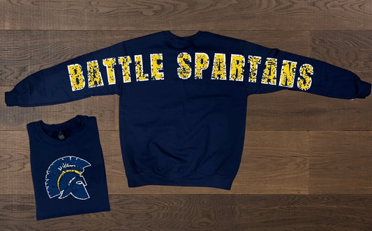 Battle Spartan sweatshirt
