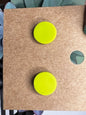 Circle Clay Stud
