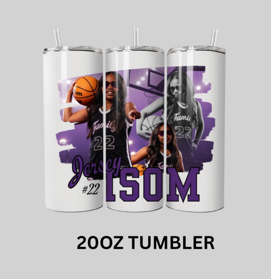 Custom Athlete/Senior Tumbler