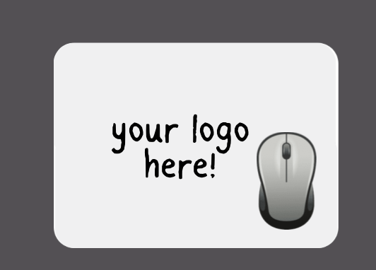 Provided Logo Mouse Pad