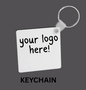 Provided Logo Keychain