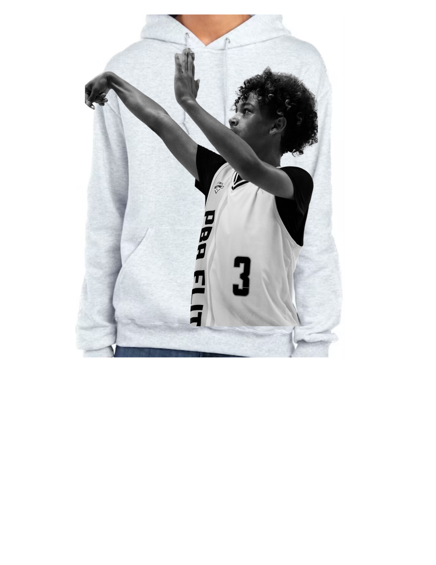 Custom Hoodie with XL Photo