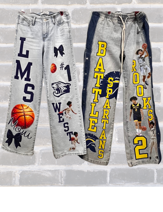 Custom Jeans (YOU PROVIDE THE JEANS)