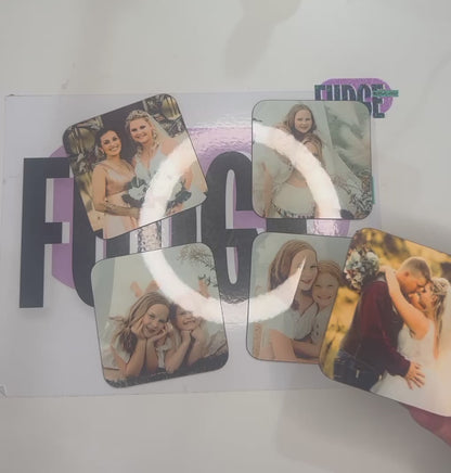 Photo Coasters 4 set